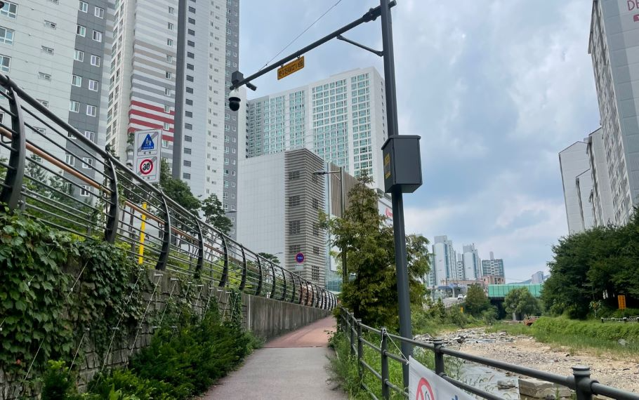 [시공사례]용인시 성복천 하천차단시스템