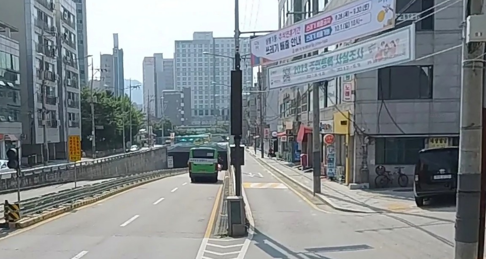 [시공사례] 상봉지하차도 진입차단 전광표지판 자재구매(전광표지판외 26종)