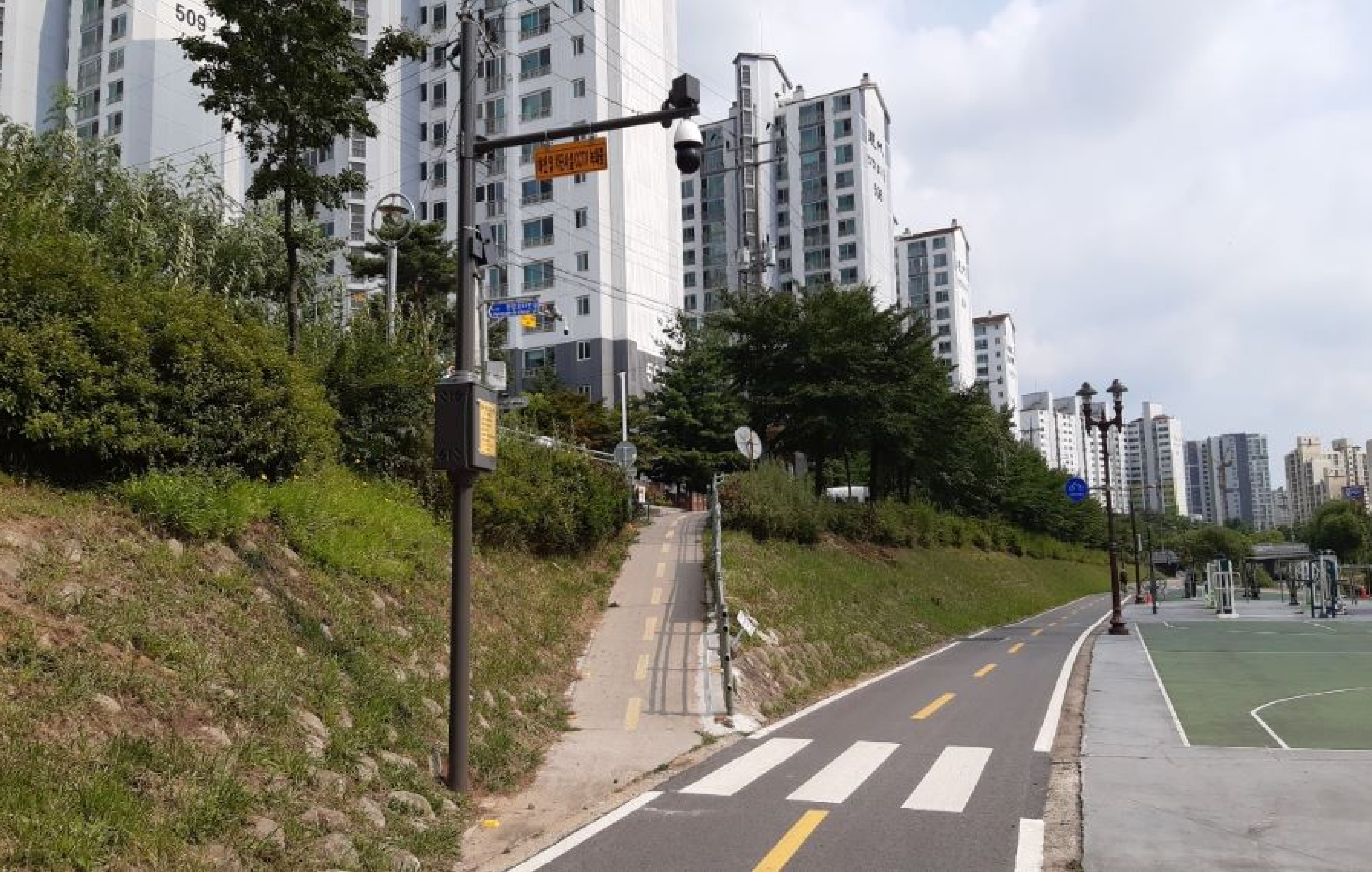 [시공사례] 경기도 용인시 하천 진출입차단시스템