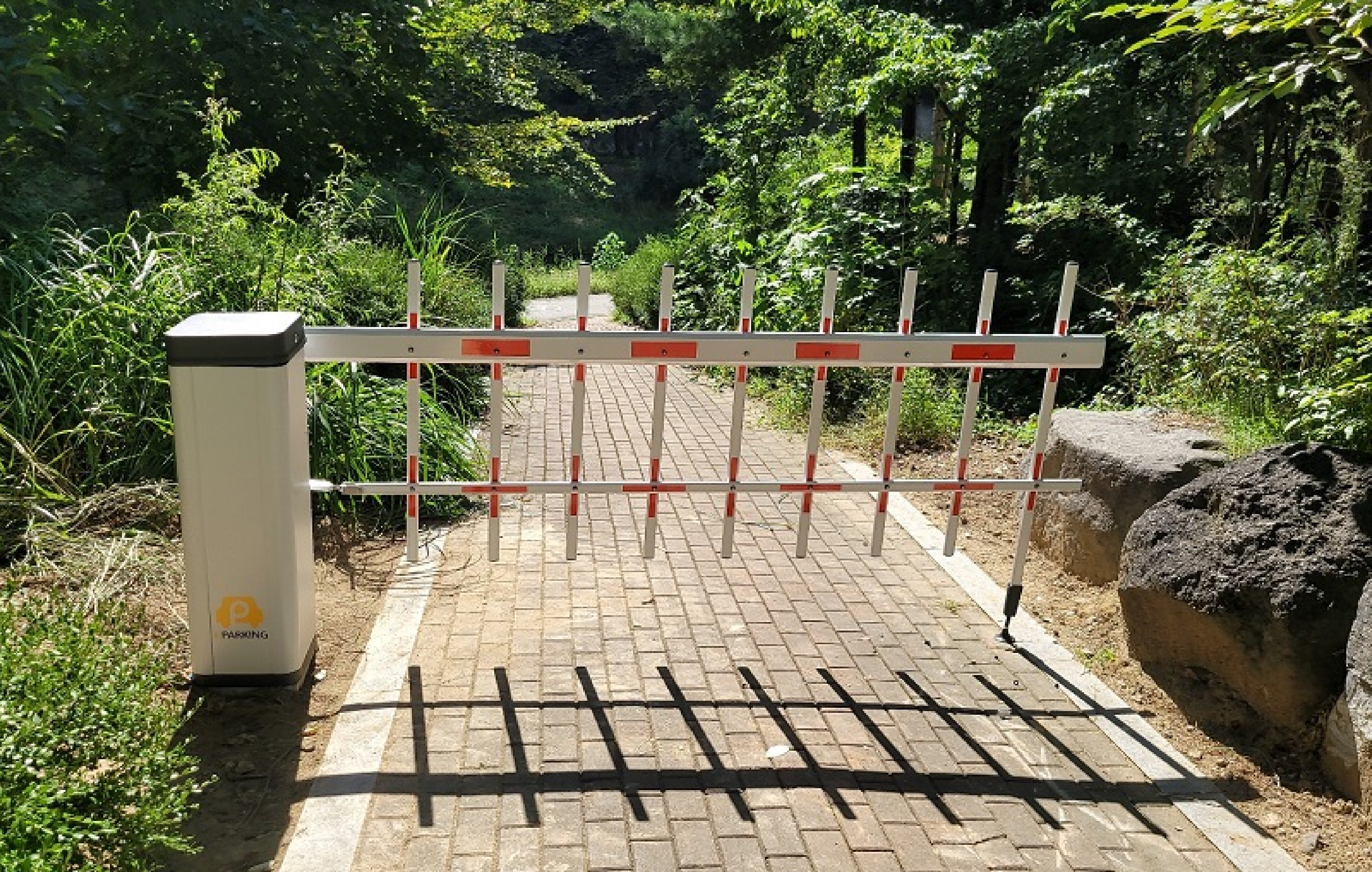 [시공사례] 은평구 구파발천 아파트 내 하천진출입차단시설 설치 사업